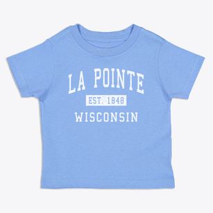 La Pointe Wisconsin Classic Established Toddler T-Shirt