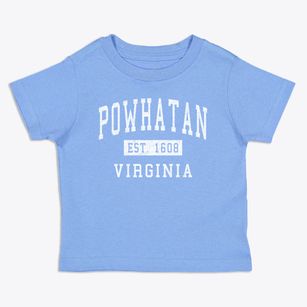 Powhatan Virginia Classic Established Toddler T-Shirt