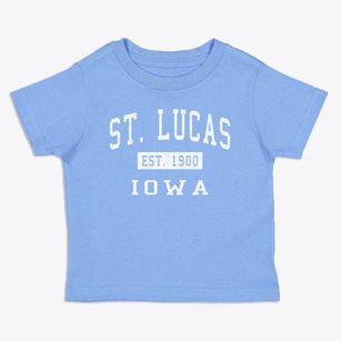 St. Lucas Iowa Classic Established Toddler T-Shirt