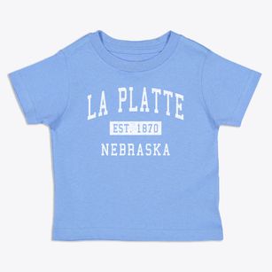 La Platte Nebraska Classic Established Toddler T-Shirt