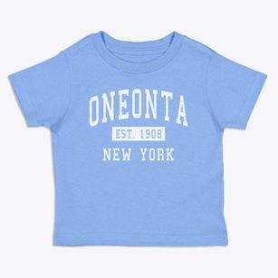 Oneonta New York Classic Established Toddler T-Shirt