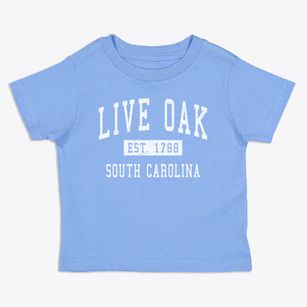 Live Oak South Carolina Classic Established Toddler T-Shirt