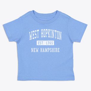 West Hopkinton New Hampshire Classic Established Toddler T-Shirt