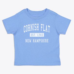 Cornish Flat New Hampshire Classic Established Toddler T-Shirt