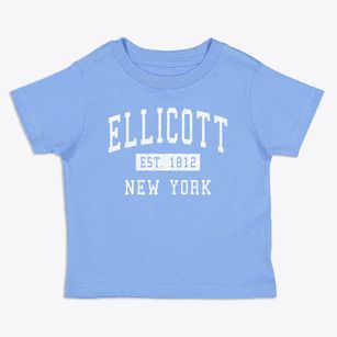 Ellicott New York Classic Established Toddler T-Shirt