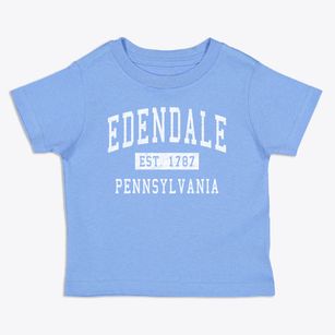 Edendale Pennsylvania Classic Established Toddler T-Shirt