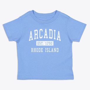 Arcadia Rhode Island Classic Established Toddler T-Shirt