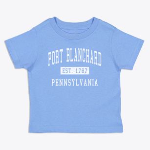 Port Blanchard Pennsylvania Classic Established Toddler T-Shirt
