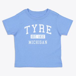 Tyre Michigan Classic Established Toddler T-Shirt