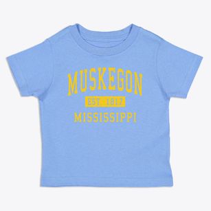 Muskegon Mississippi Classic Established Toddler T-Shirt