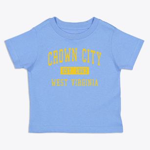 Crown City West Virginia Classic Established Toddler T-Shirt