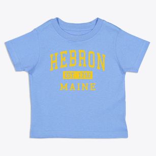 Hebron Maine Classic Established Toddler T-Shirt
