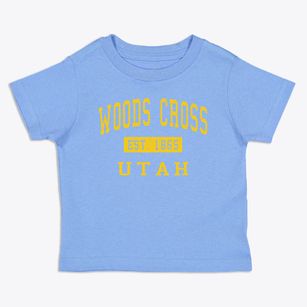 Woods Cross Utah Classic Established Toddler T-Shirt
