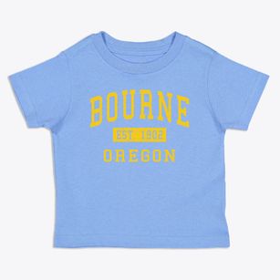 Bourne Oregon Classic Established Toddler T-Shirt