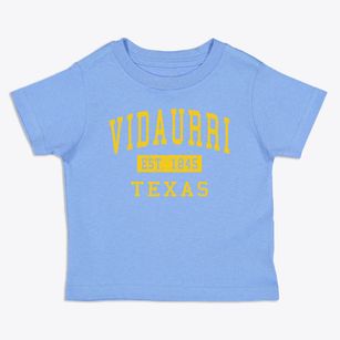 Vidaurri Texas Classic Established Toddler T-Shirt