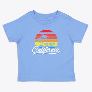 Rackerby California Palm Tree Sunset Toddler T-Shirt