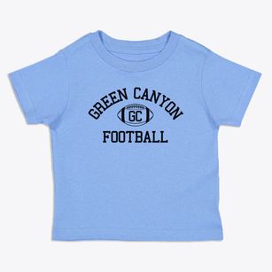 Green Canyon High School Classic Football Toddler T-Shirt