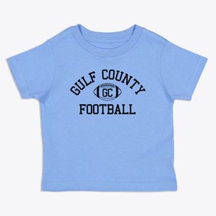 Gulf County Adult School Classic Football Toddler T-Shirt
