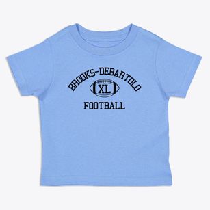 Brooks-debartolo Collegiate High School Classic Football Toddler T-Shirt