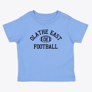Olathe East High School Classic Football Toddler T-Shirt