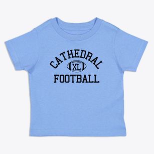 Cathedral High School Classic Football Toddler T-Shirt