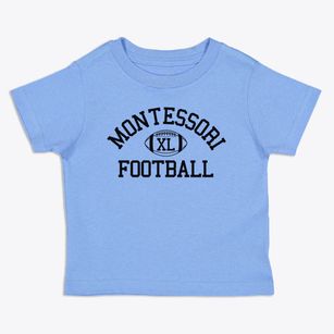 Montessori Educational Centers Classic Football Toddler T-Shirt