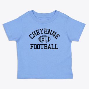 Cheyenne High School Classic Football Toddler T-Shirt