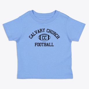 Calvary Church Christian School Classic Football Toddler T-Shirt