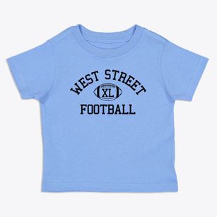 West Street Day Care Center Classic Football Toddler T-Shirt