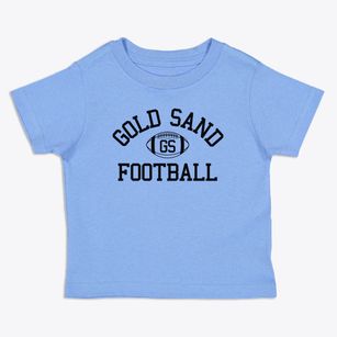 Gold Sand Classic Football Toddler T-Shirt