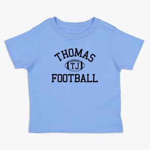 Thomas Jefferson Magnet School Classic Football Toddler T-Shirt