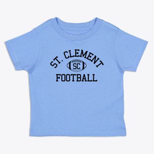 Saint Clement School Classic Football Toddler T-Shirt