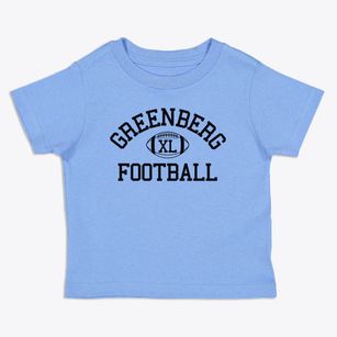 Greenberg High School Classic Football Toddler T-Shirt