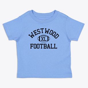 Westwood Junior High School Classic Football Toddler T-Shirt