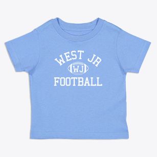 West Jr High School Classic Football Toddler T-Shirt