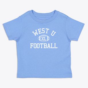 West University High School Classic Football Toddler T-Shirt