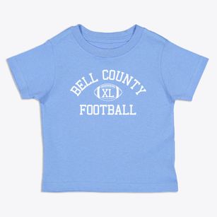 Bell County Homeschool Classic Football Toddler T-Shirt