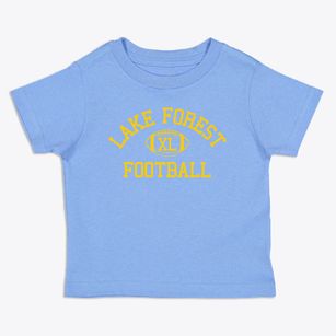 Lake Forest Country Day School Classic Football Toddler T-Shirt