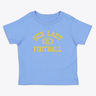 Our Lady Queen Of Peace School Classic Football Toddler T-Shirt