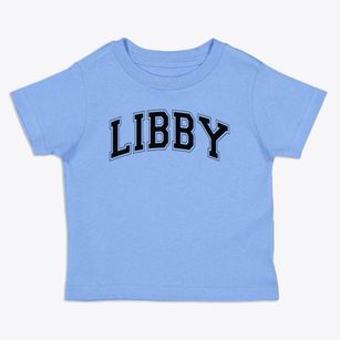 Libby Elementary School Varsity Arch Toddler T-Shirt
