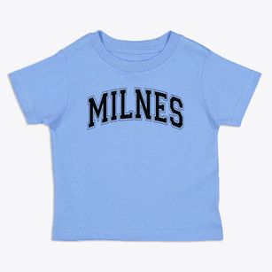 Milnes Elementary School Varsity Arch Toddler T-Shirt