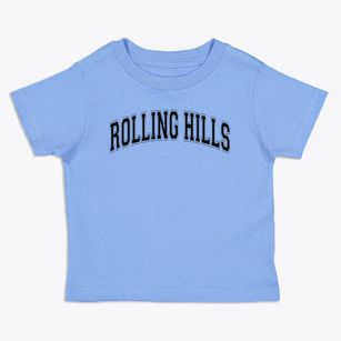 Rolling Hills Elementary School Varsity Arch Toddler T-Shirt