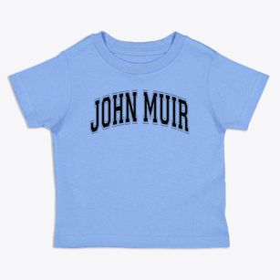 John Muir Elementary School Varsity Arch Toddler T-Shirt