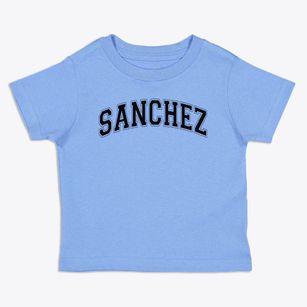 Sanchez Elementary School Varsity Arch Toddler T-Shirt