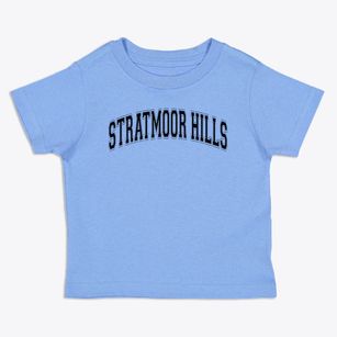 Stratmoor Hills Elementary School Varsity Arch Toddler T-Shirt