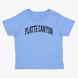 Platte Canyon High School Varsity Arch Toddler T-Shirt