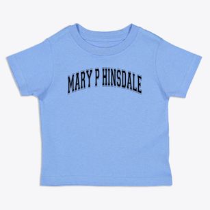 Mary P Hinsdale Elementary School Varsity Arch Toddler T-Shirt