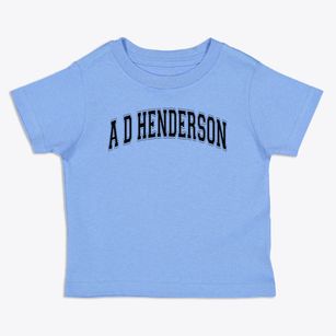 A D Henderson University School Varsity Arch Toddler T-Shirt