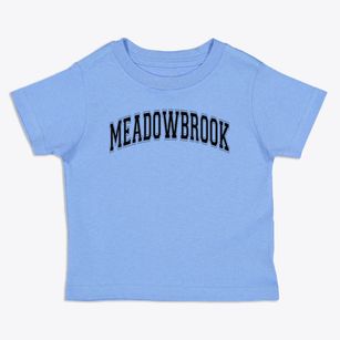 Meadowbrook Elementary School Varsity Arch Toddler T-Shirt
