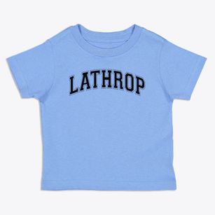 Lathrop High School Varsity Arch Toddler T-Shirt